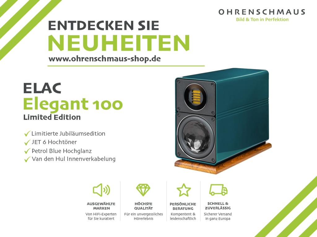 ELAC Elegant 100: 100 Jahre ELAC, 30 Jahre „Little Wonder“ – limitiert 