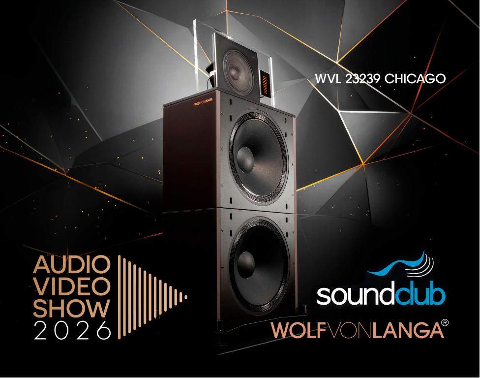 WOLF VON LANGA® WVL 23239 CHICAGO in Warschau Audio Video Show 2026  WOLF VON LANGA® WVL 23239 CHICAGO