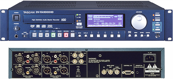 Stereo 5/2007 Testbericht Tascam DV-RA1000 HD Klangniveau 100%
