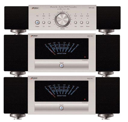 Advance Acoustic: Vorverstärker MPP-505 mit DA-Wandler und Monoblöcke MAA-705 Class A/AB!