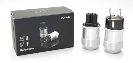 neuer Premium Netzstecker von Oyaide neuer Premium Stecker von Oyaide M1e & F1