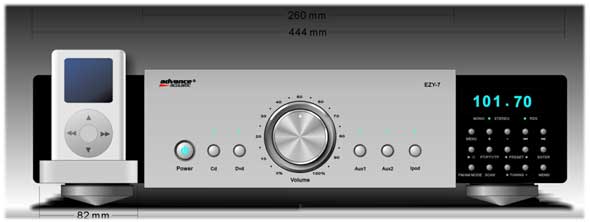 EZY 7  Receiver von Advance Acoustic