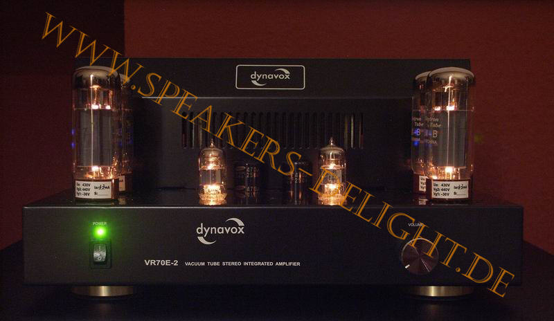 Dynavox VR-70E2, Röhrenvollverstärker mit EL-34 Endröhren, sofort lieferbar!!!