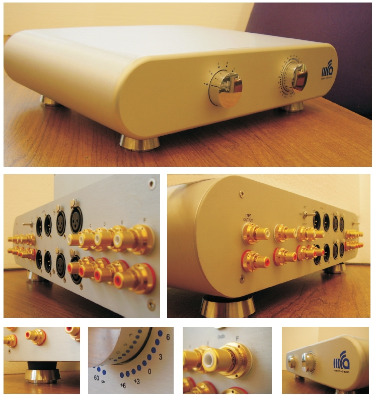 Reference Transformer balanced Preamplifier Nickel Brick
