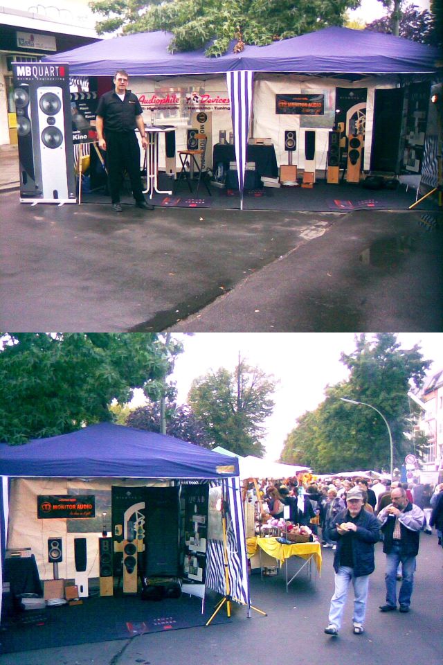 Mit DALI und Vincent auf Tournee Hifi-on-Tour: 20. Winzerfest in Berlin Lichtenrade