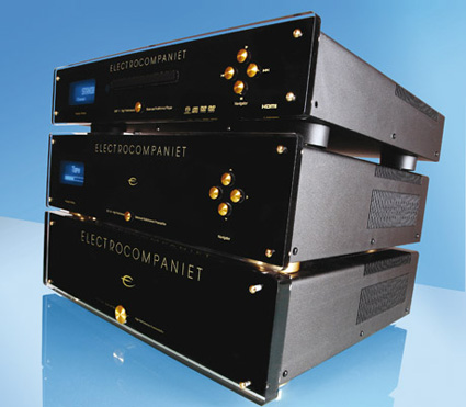 Electrocompaniet Mehrkanalset für SACD und DVD Mehrkanalset  EMP-1 & EC4.9 & AW3x120