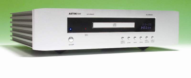 On the top: ASTINtrew AT3500 CD-Player