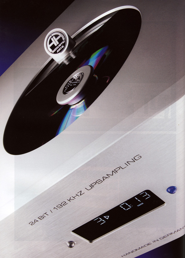 CD hören von Ihrer schönsten Seite: Accustic Arts CDP MKIII Accustic Arts CD-Player MKIII