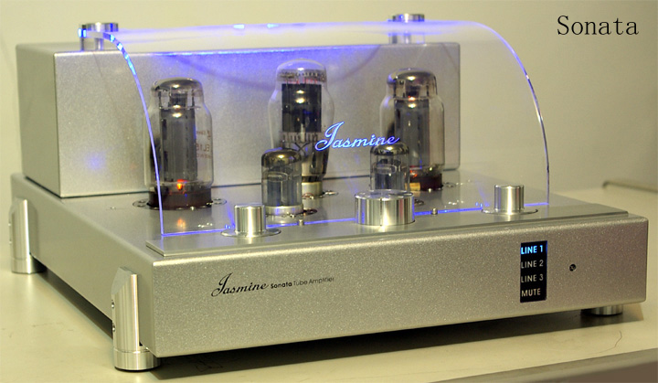 Jasmine `Sonata´ - EL-156 Single-Ended Röhrenvollverstärker, fernbedienbar Jasmine `Sonata´ - EL-156 Single-Ended Class-A