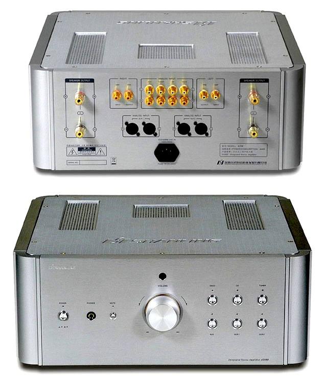 High - End Leistungsvollverstärker mit Röhreneingangsstufe