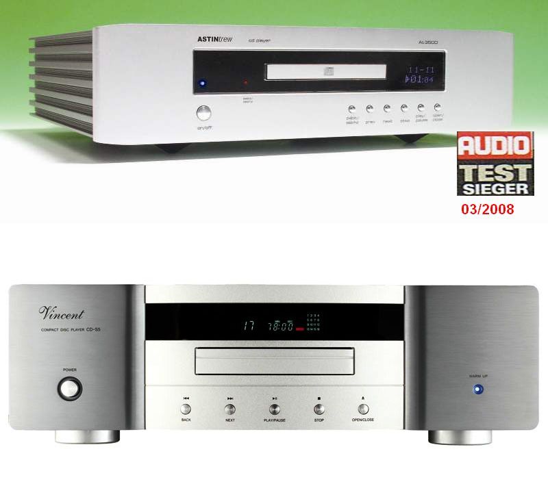Das Duell: ASTINtrew AT3500 vs CD-S5 von Vincent Astintrew AT3500 vs Vincent CD-S5