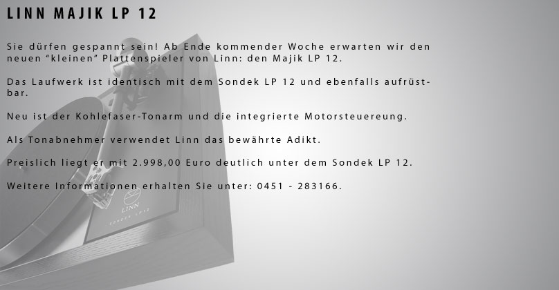 LINN MAJIK LP 12
