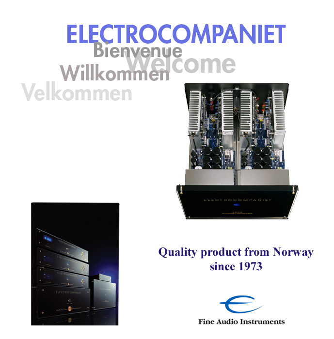 High-End Kette von ELECTROCOMPANIET : Der Musik verpflichtet Willkommen in der Welt von Electrocompaniet