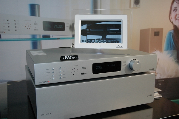 Audioprozessor audiolab 8000AP ab heute lieferbar audiolab - Heimkino Zentrale auf der HIGHEND 2008