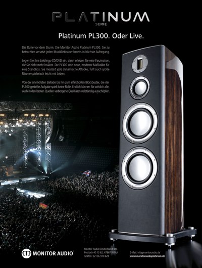 Monitor Audio Platinum zu stark nachgefragt-> Lieferprobleme Monitor Audio Platinum PL300