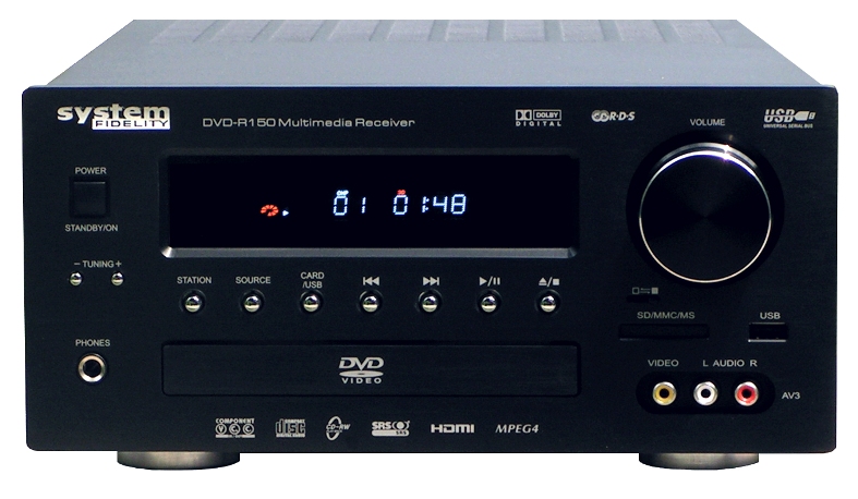 neu aus Dänemark: System Fidelity DVD-R150 All-in-one Lösung System Fidelity DVD 150