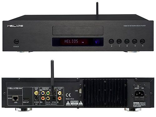 audiophiler Netzwerkplayer HELIOS X5000