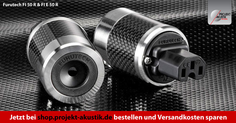 Furutech FI 50 R & FI E 50 R bei shop.projekt-akustik.de 