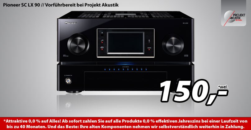 Pioneer SC LX 90 // Vorführbereit bei Projekt Akustik 