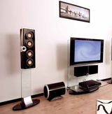 Designerhifi mit Glas- Swans V8