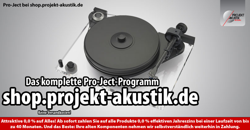 Das komplette Pro-Ject-Programm bei shop.projekt-akustik.de