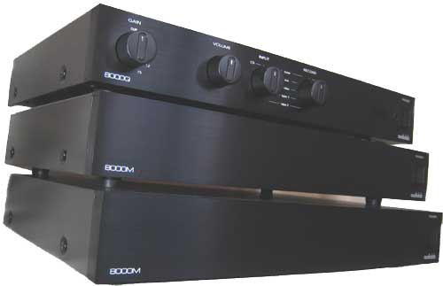 Vor-/ Endstufen-Kombi audiolab- 8000Q plus 8000M audiolab Vor- Endstufenkombination