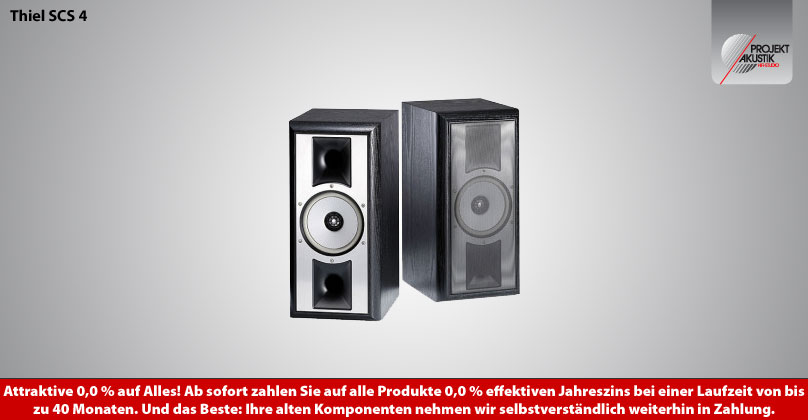 Thiel SCS 4 - Vorführbereit bei Projekt Akustik 