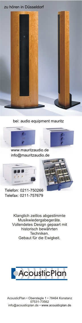 Produkte des Herstellers AcousticPlan aus Konstanz