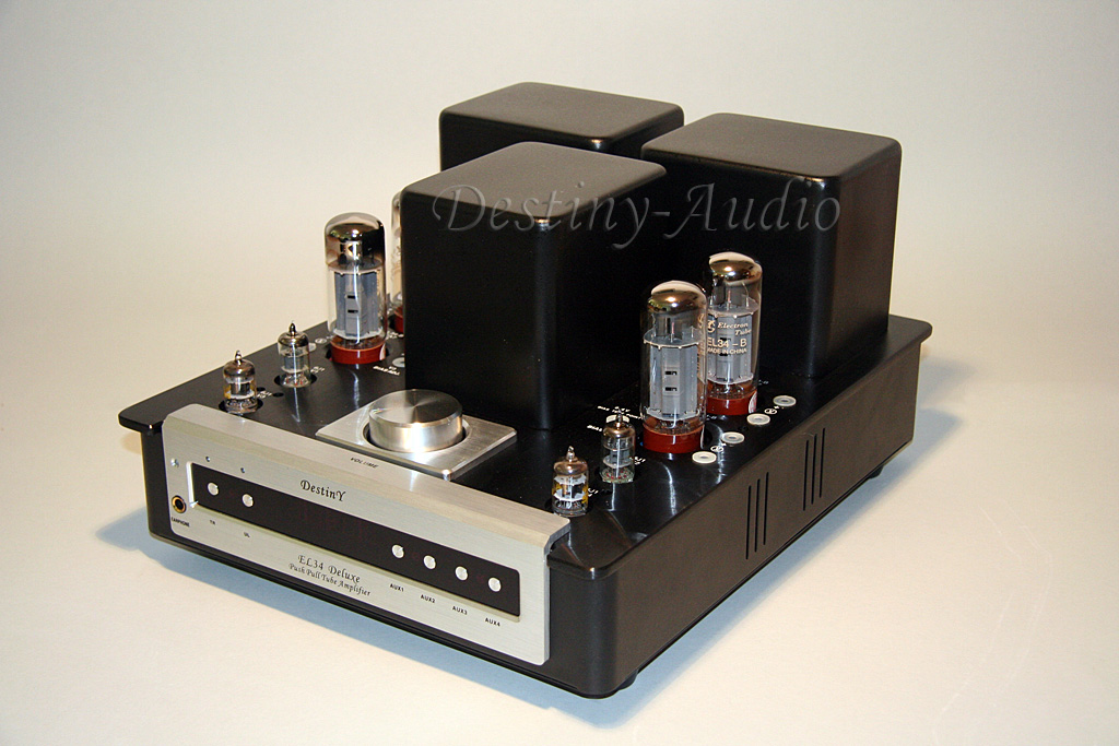 DestinY-Audio präsentiert den EL34 Deluxe Röhrenvollverstärker EL34 Deluxe